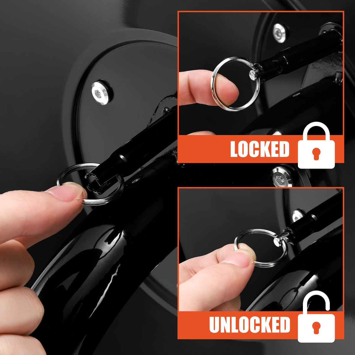 Tool Daily reel reinforced inlet ensures secure high-pressure connections