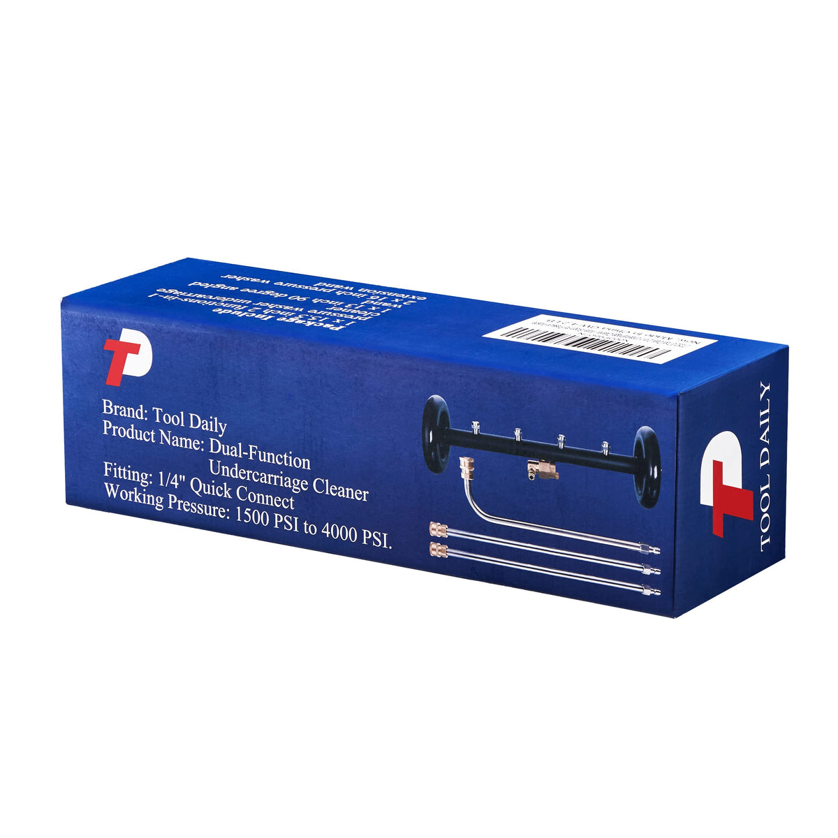 Tool Daily quick-connect for easy attachment to compatible pressure washers