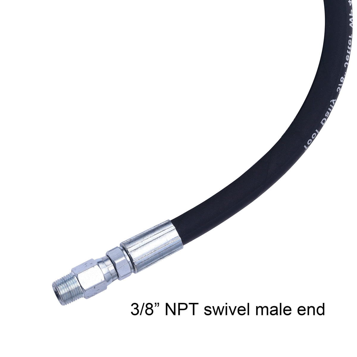 Tool Daily steel-wire braid construction offers durable, leak-free performance.