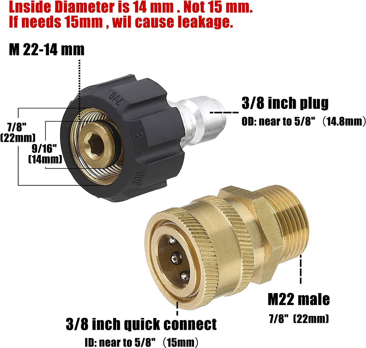 Tool Daily three-eighths quick-connect socket enabling quick attachment.