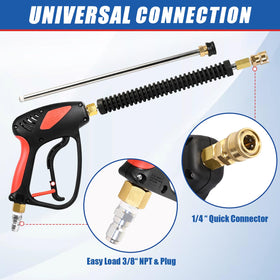 Toolcy universal connector with quick socket for easy attachments