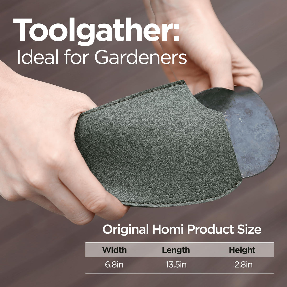 Toolgather Homi hand hoe packaging and official Amazon availability