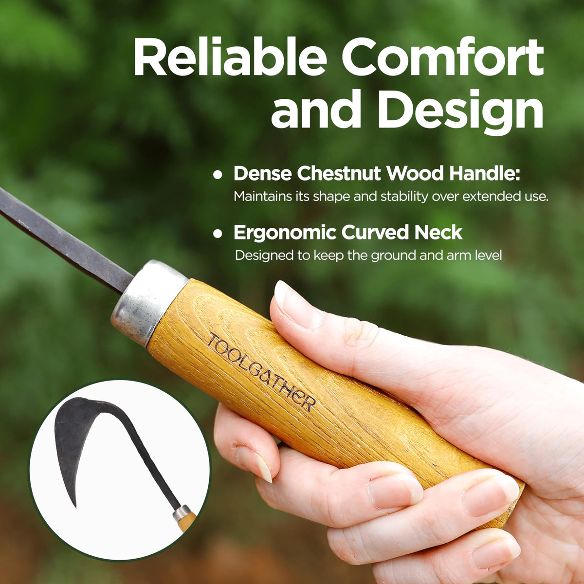 Toolgather Homi forged steel with reinforced clamp for sturdy use