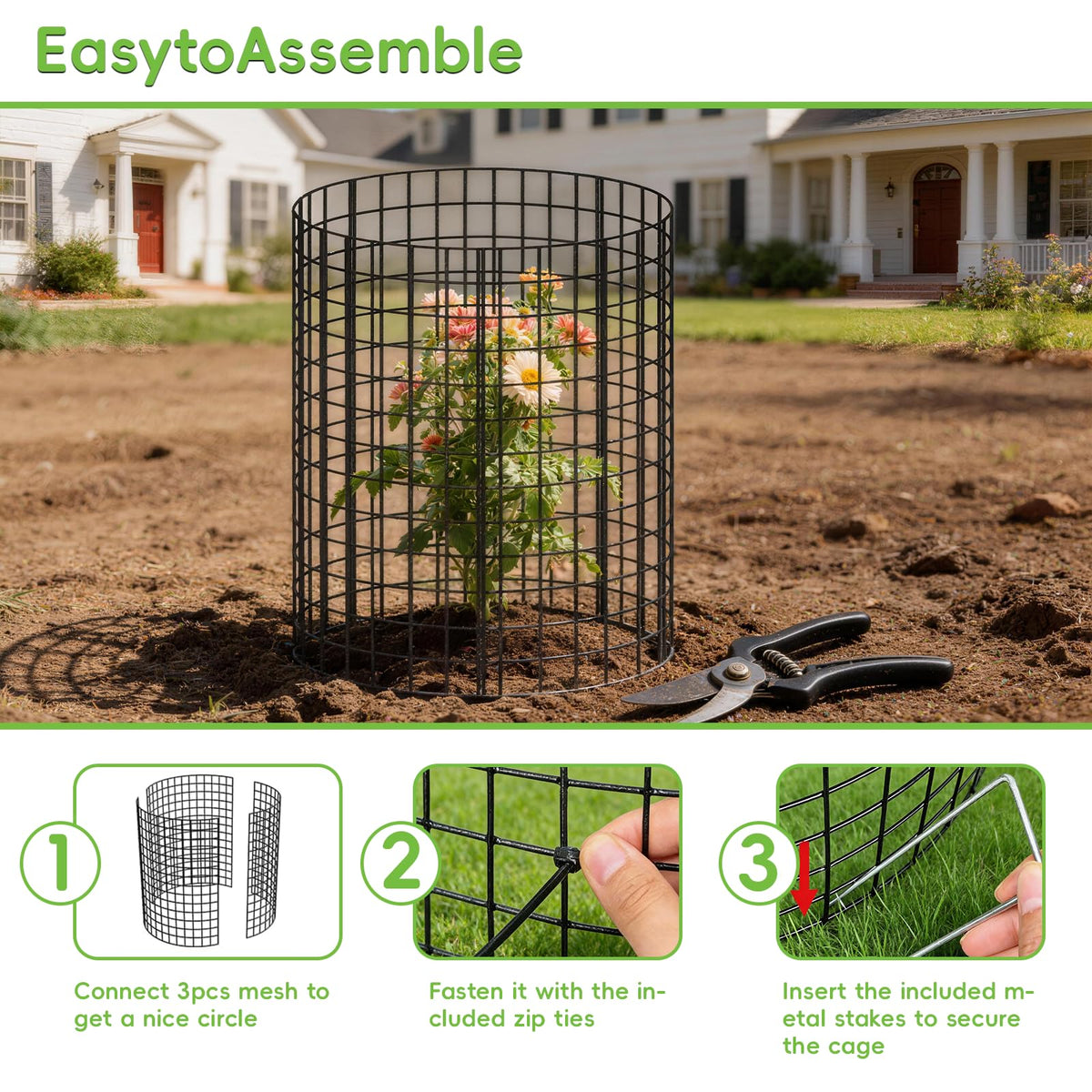 Toolterritary protects herbs, lettuce, strawberries, and seedlings.