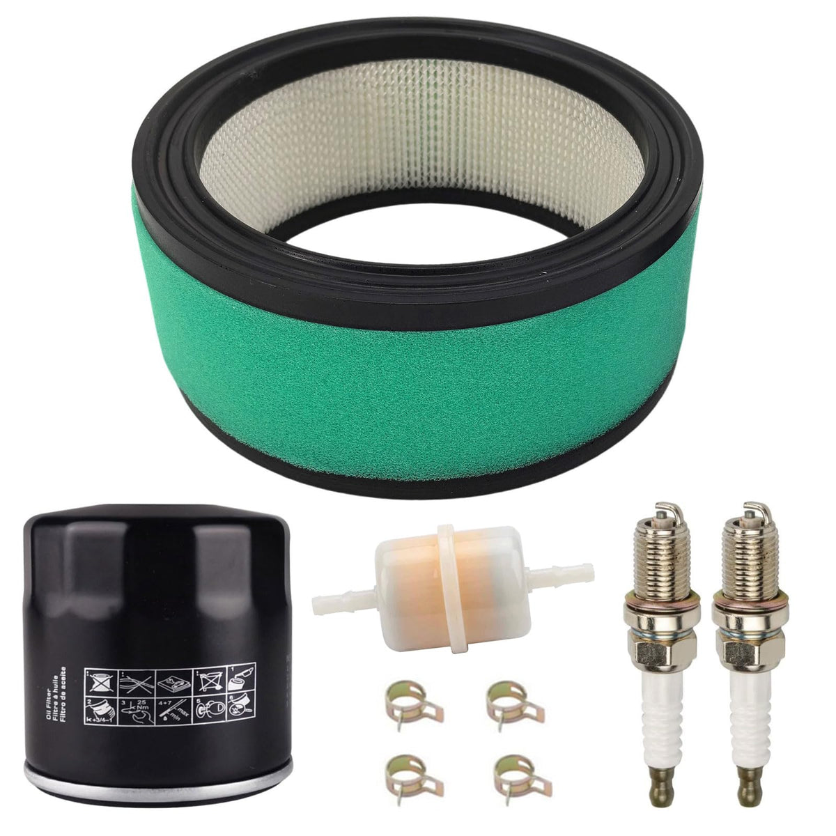 Toolyuan air filter assembly close-up improves air intake for Kohler engines