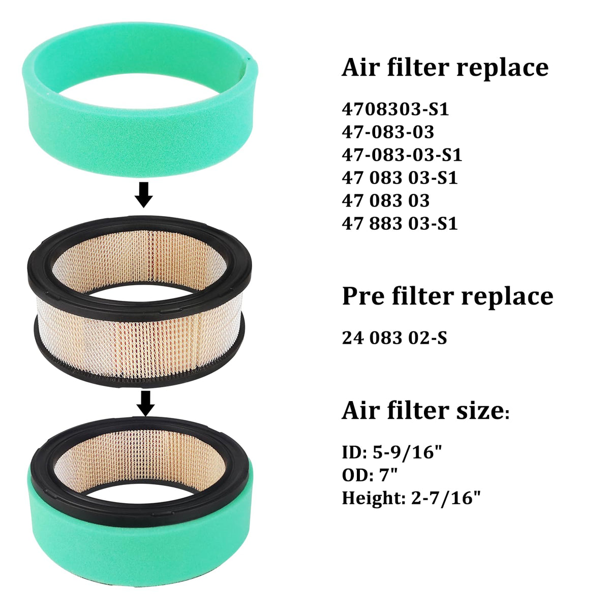 Toolyuan fuel filter helps maintain clean fuel flow for dependable operation.