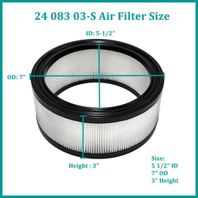 Toolyuan prefilter replacement attached to air intake for enhanced filtration