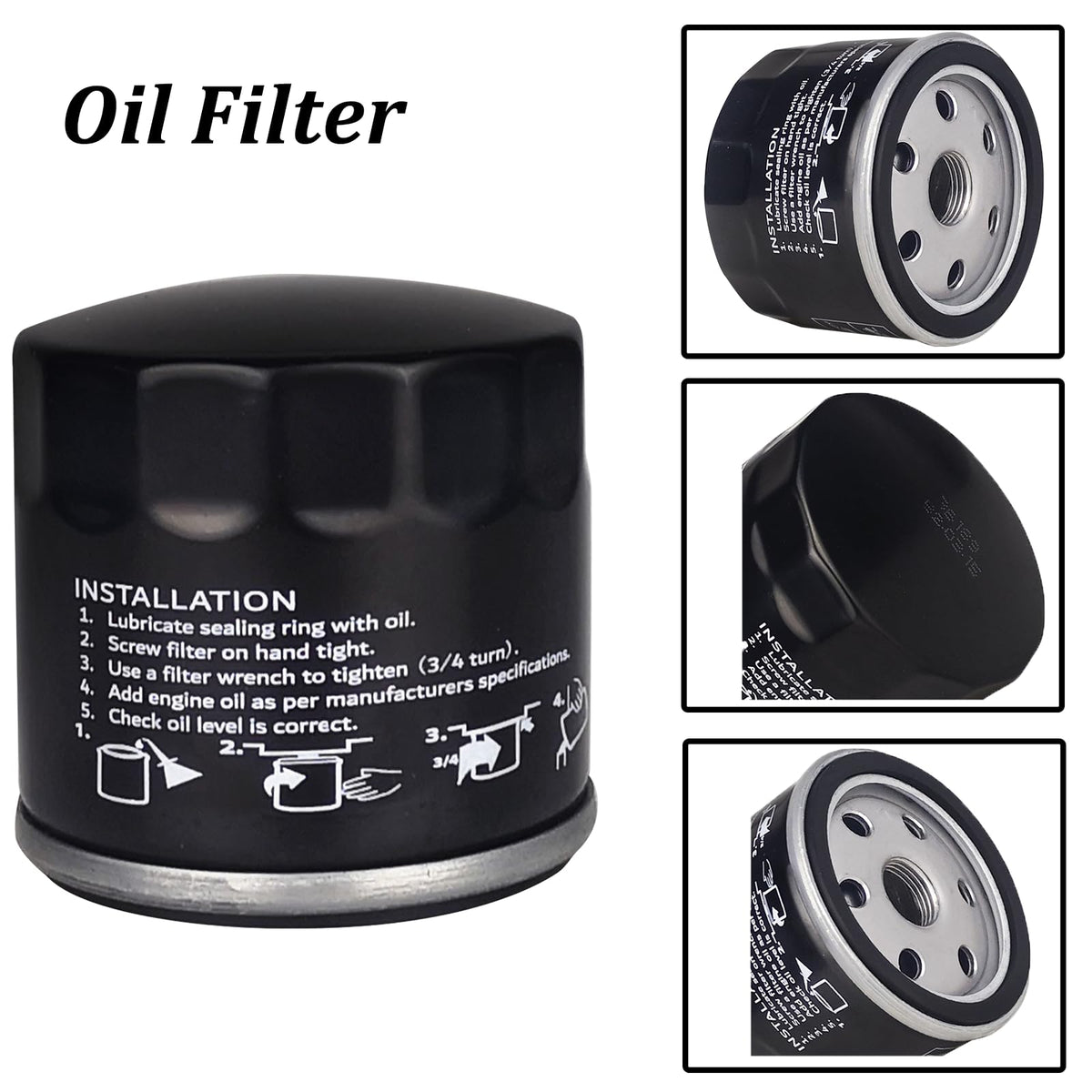 Toolyuan second spark plug for consistent performance across 17-22 HP engines.
