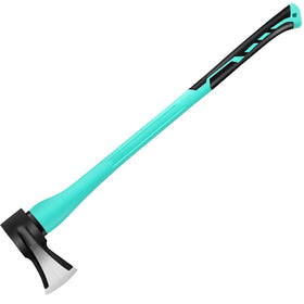 Toolzeen 36in splitting axe wood-splitting for easy kindling and firewood prep