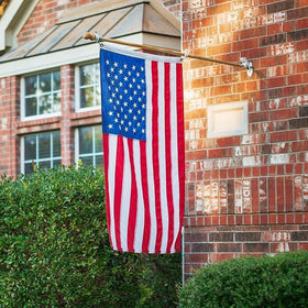 TOOUP flag brass grommets enable secure outdoor mounting