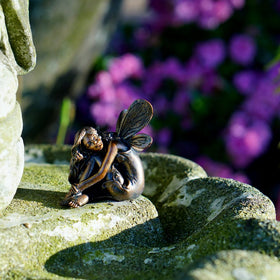 Top Collection Hand-Painted Resin Fairy captures fine details for a collectible display.