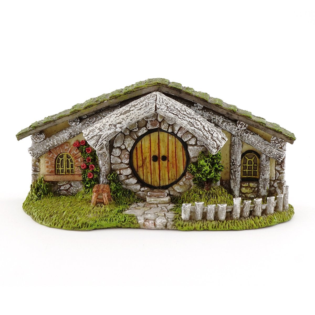 Top Collection miniature garden Oak Alley Hidden Home scene adds whimsy to any space.