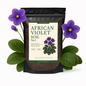 Top Tier Genetics African Violet Soil bag 2qt—easy, ready-to-use, fast-draining mix for healthy roots.