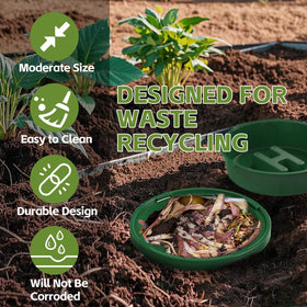 TOP XIAN Warm Farm 8L capacity fits small home gardens for compact vermicomposting.