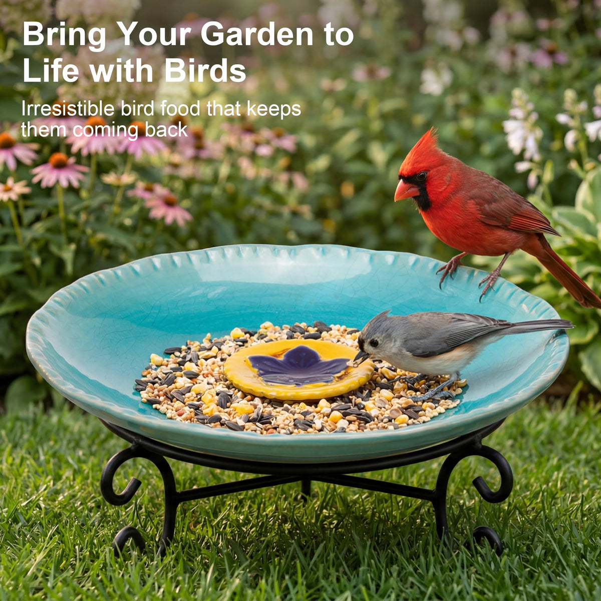 Topadorn garden decor elevates patios and yards with vintage charm.