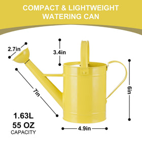 Topadorn round handle offers comfortable grip during steady pours