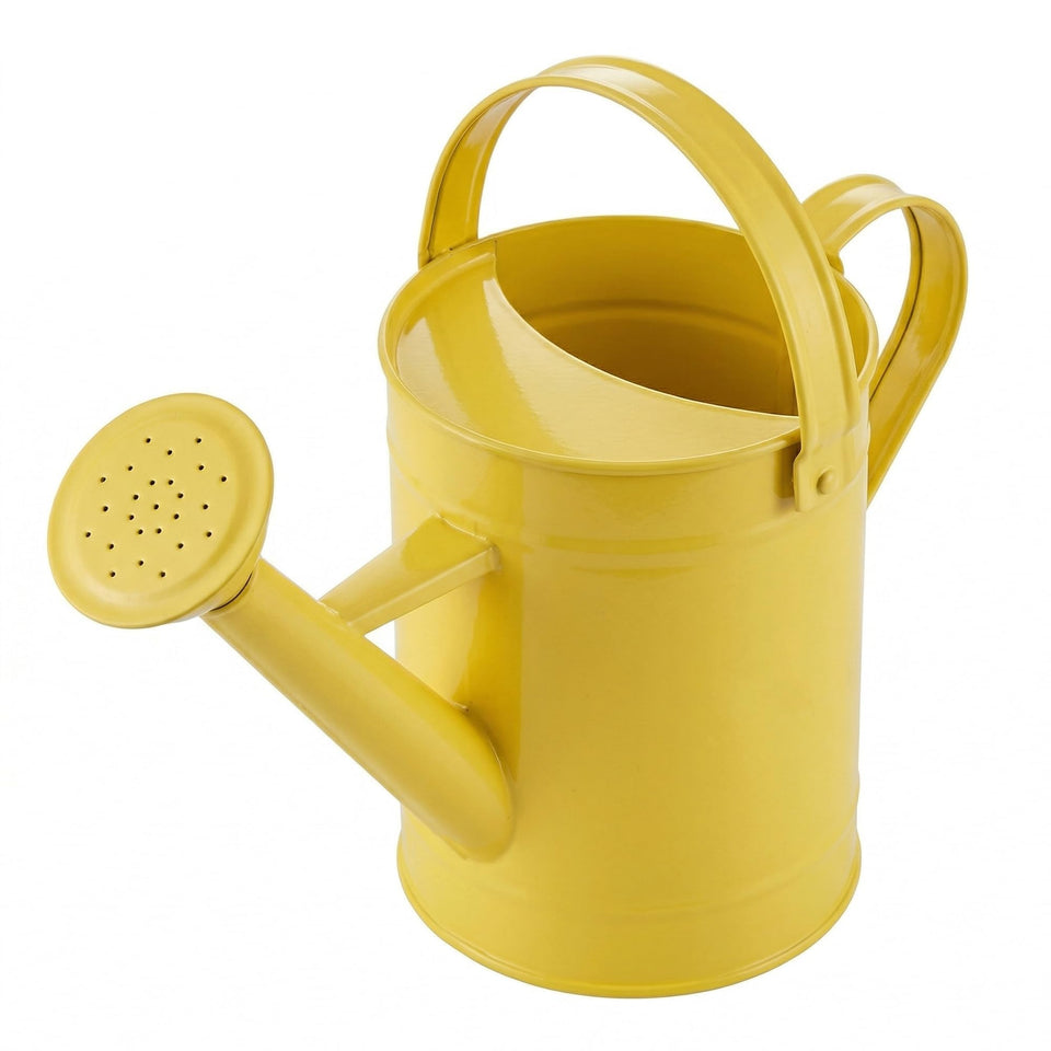 Topadorn Watering Can yellow 55oz for brightening spaces while watering