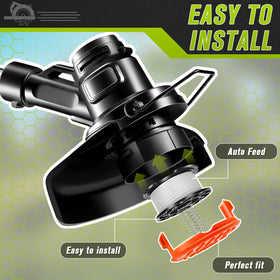 TOPEMAI 385022-03 spool cap keeps weeds out of the mechanism