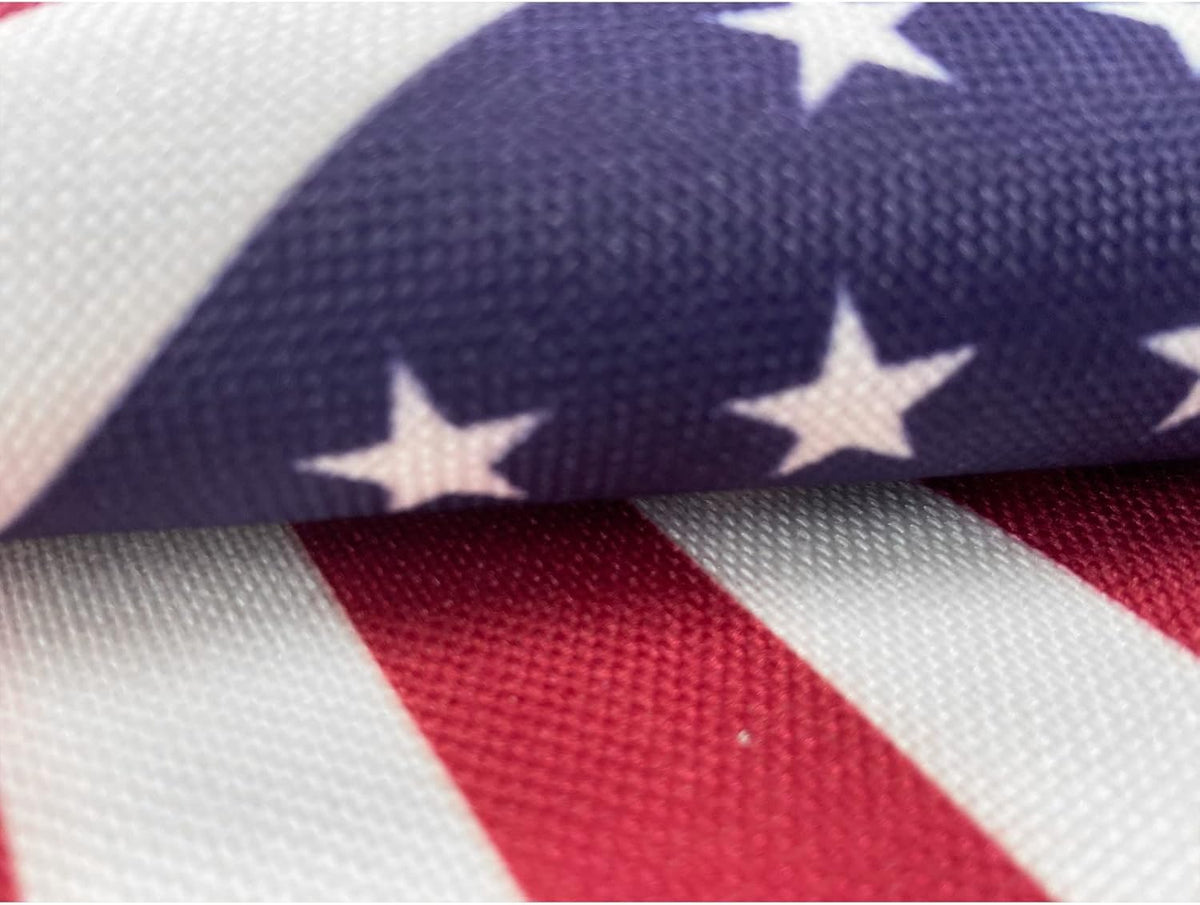 topflags complete flag set includes American garden flag.