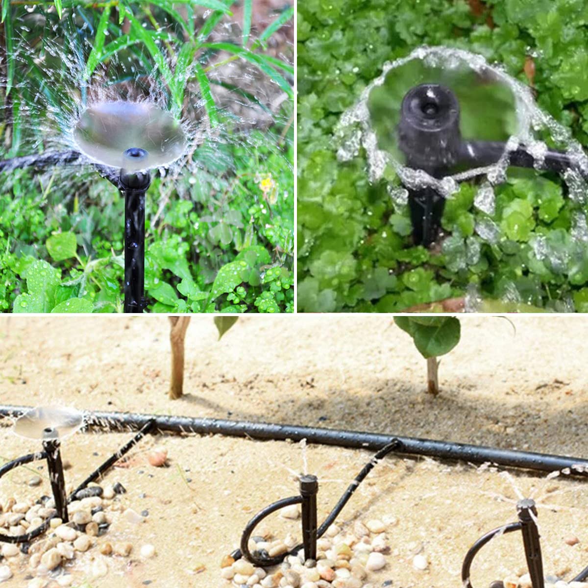 Topiverse emitter stake keeps placement stable in soil