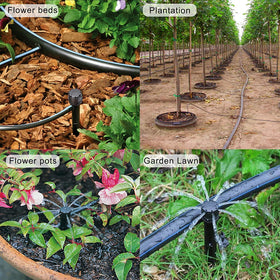 Topiverse 50-emitter package supports small irrigation setups.