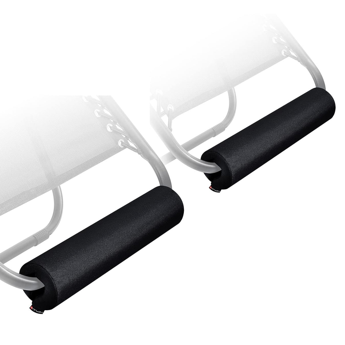 TOPJUM 2-pack foot rest cushion mounted on a zero gravity chair for extra foot comfort