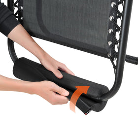 TOPJUM footrest cushion fifteen-point-nine-inch length suits many chairs.