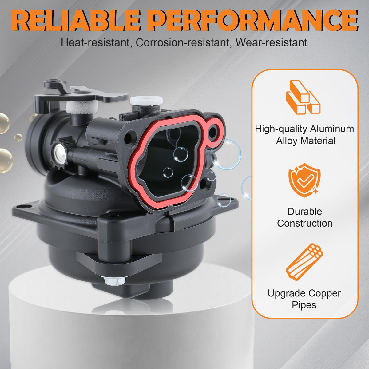 Topkidame air cover detail with secure mounting for reliable protection