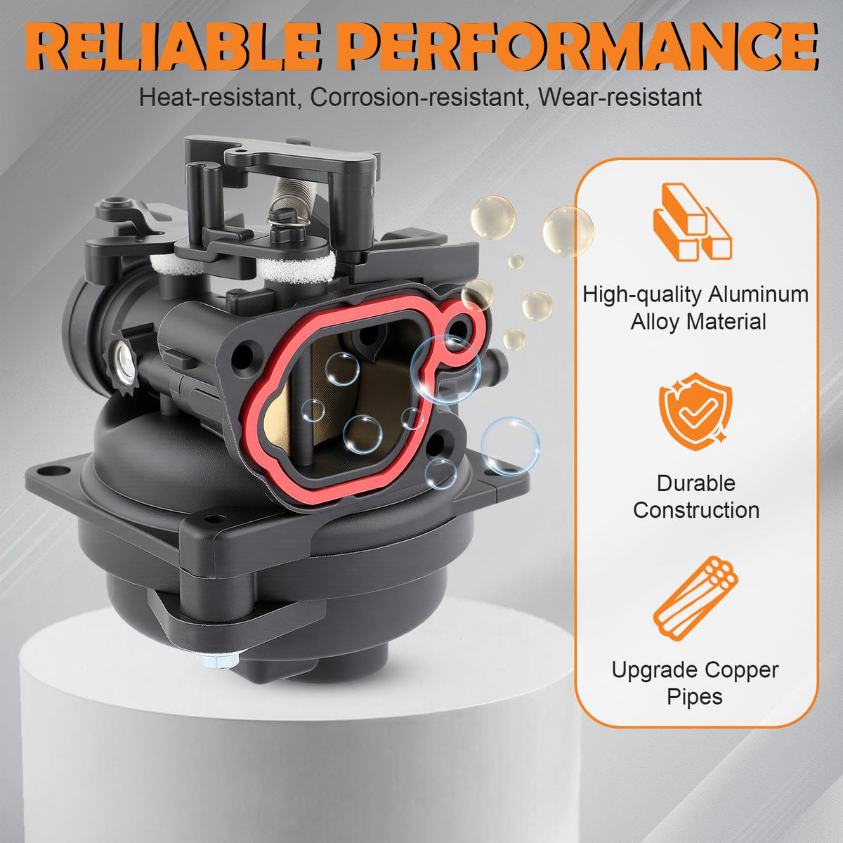 Topkidame air filter cover included in the kit for complete setup