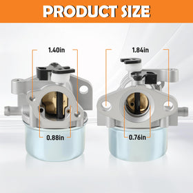 Topkidame carburetor with replacement parts pack for convenient maintenance.