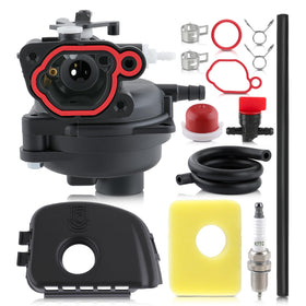 Topkidame carburetor close-up showing precise fuel delivery benefits for lawn mowers