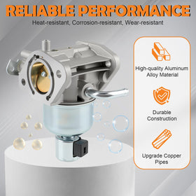 Topkidame carburetor with fuel pump improves fuel delivery.