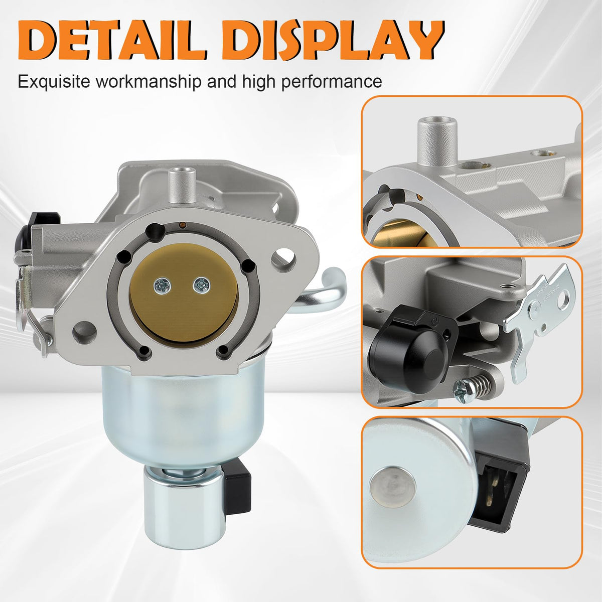 Topkidame carburetor oil filter aids engine longevity.