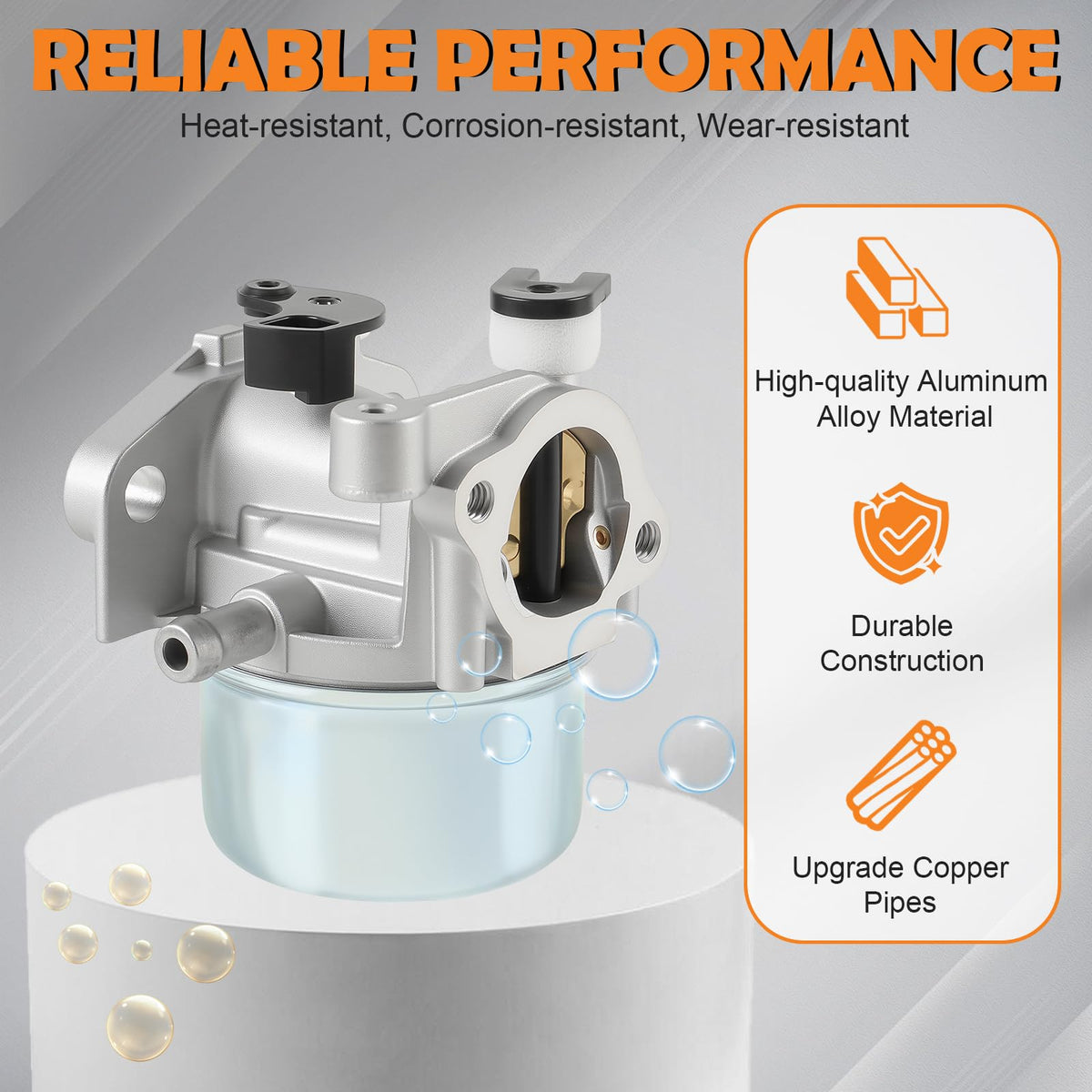 Topkidame Toro 22 recycler carburetor fitment for easy mower compatibility.