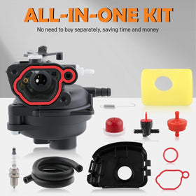Topkidame fuel line and shut-off valve enable safe, controlled operation.