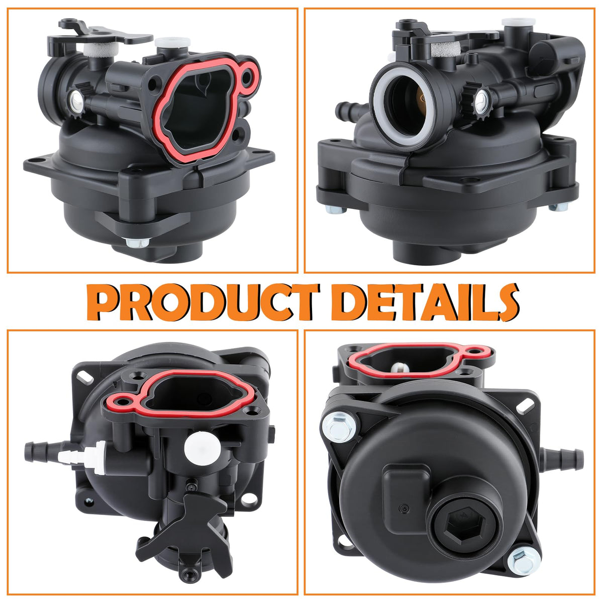 Topkidame primer bulb demonstrates easy starting and primed fuel delivery.