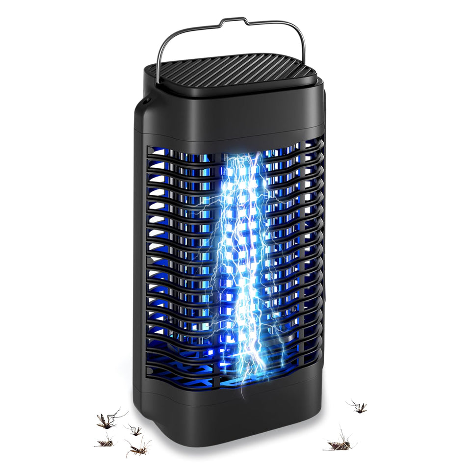 Topwowe Bug Zapper in an outdoor setting provides family-friendly pest control for patios and gardens.