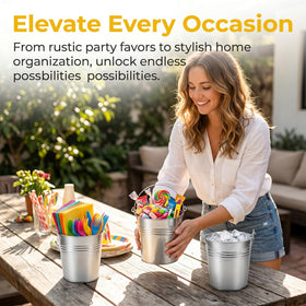 TOPZEA buckets suitable for DIY flower vases and gifts.