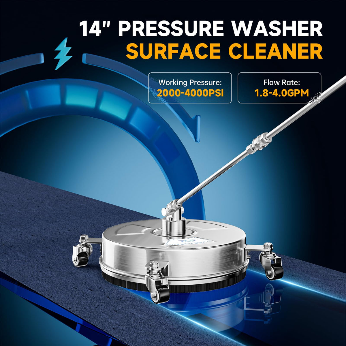 TOR pro bundle included with extra wands and nozzles for value and versatility