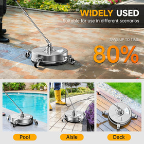 TOR quick-connect compatibility with common pressure washers for easy setup