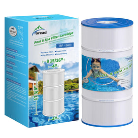 TOREAD pool filter assembly shown with reinforced construction for durability