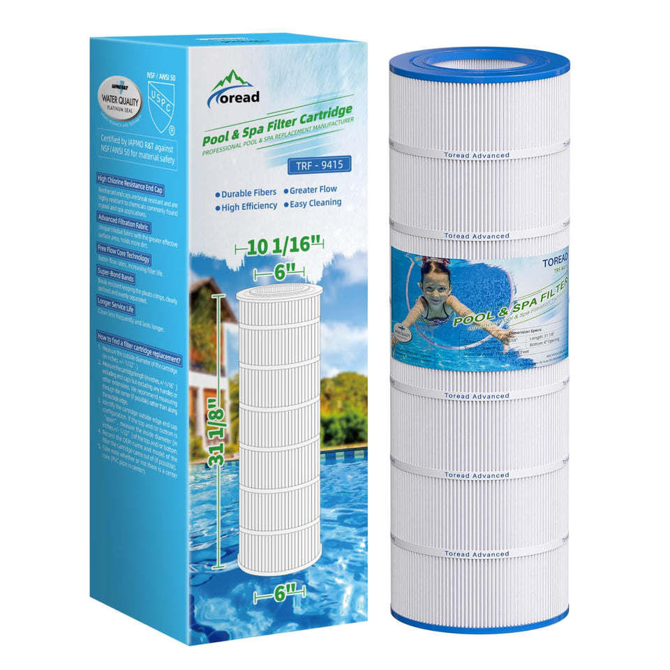 TOREAD TRF-9415 assembly view showing durable filtration construction