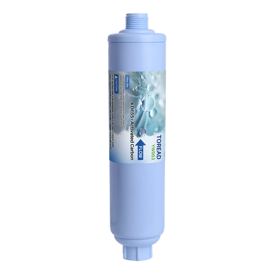 TOREAD Garden Hose Filter assembly shows simple setup for pool fills