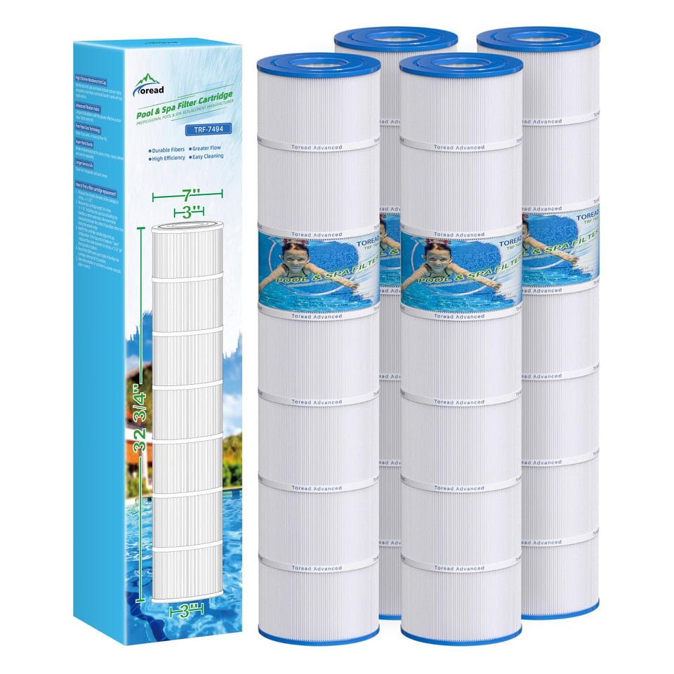 TOREAD PA131 filter assembly with 131 sq ft filtration area for clearer water