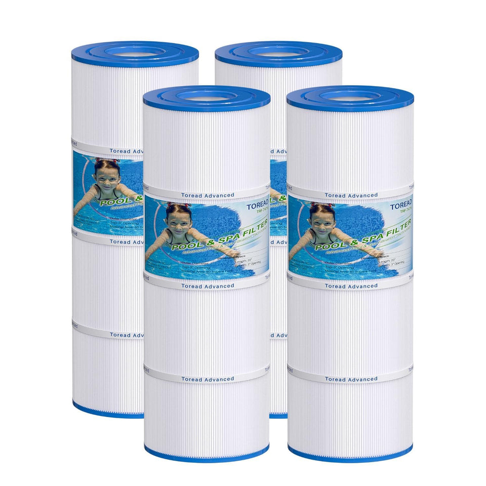 TOREAD PCC80 filter core shows durable filtration for clear pool water