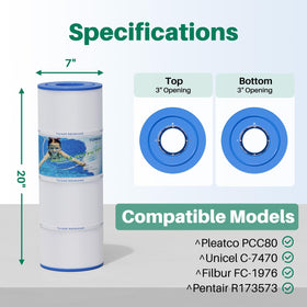 TOREAD PCC80 filter fabric offers high-capacity filtration for fine debris