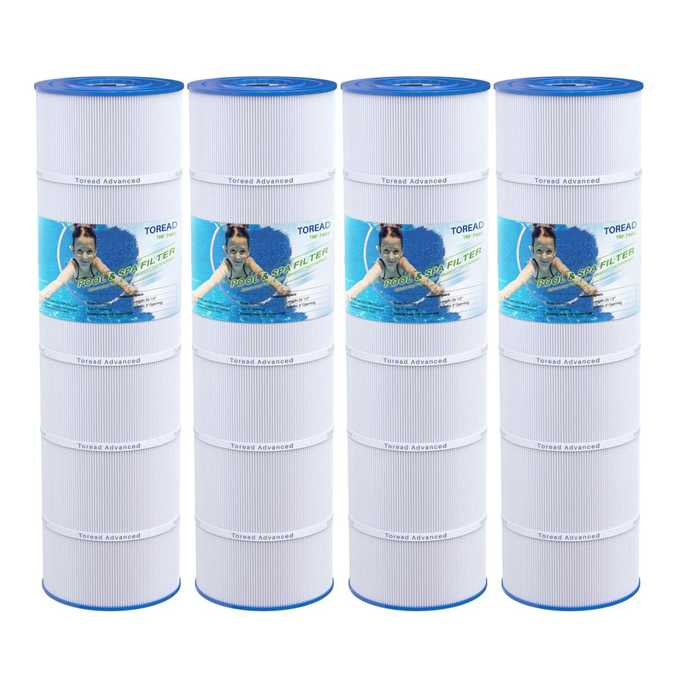 TOREAD TRF-7488 cartridge close-up showing trilobal fabric for high filtration efficiency.