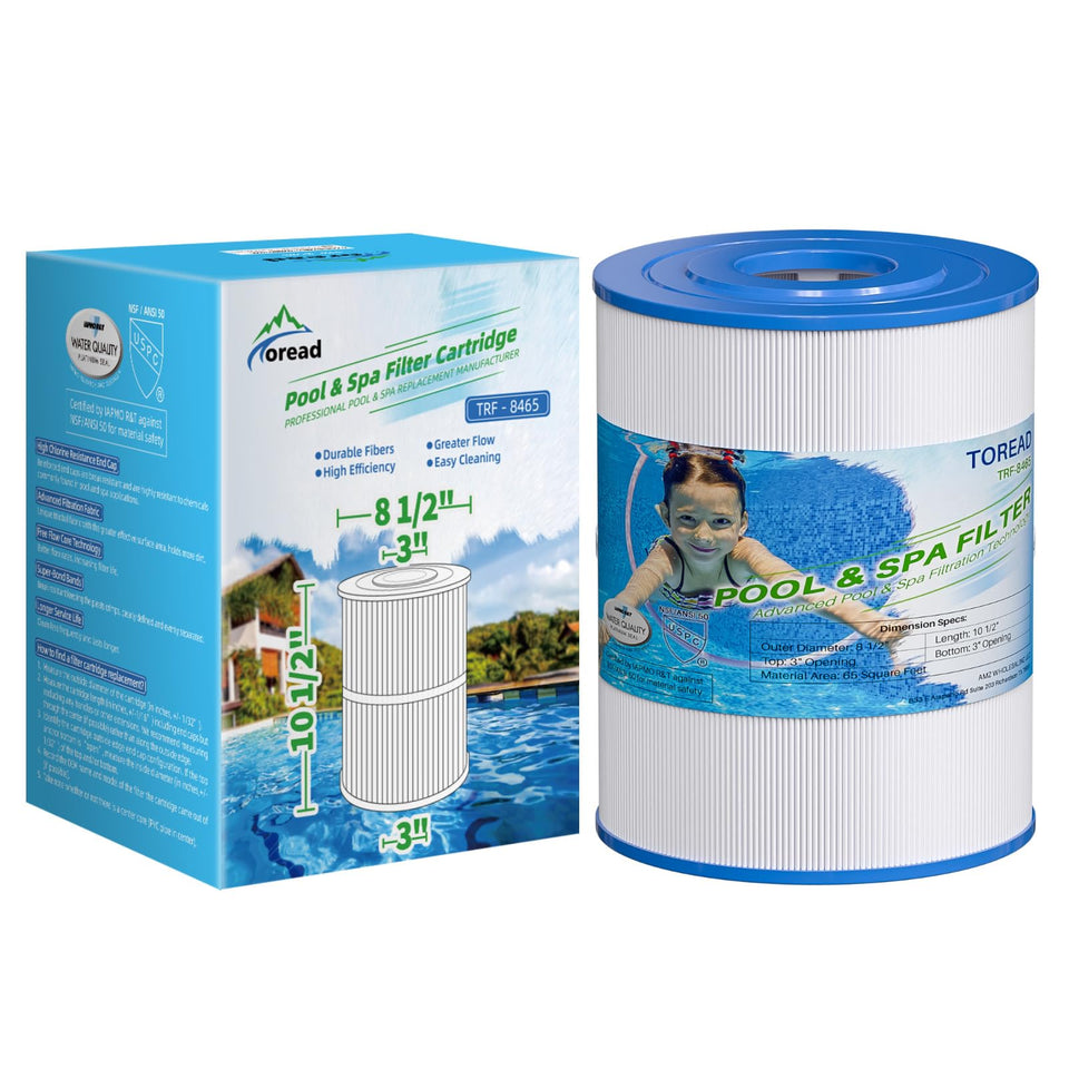 TOREAD TRF-8465 filter assembly ready for spa installation