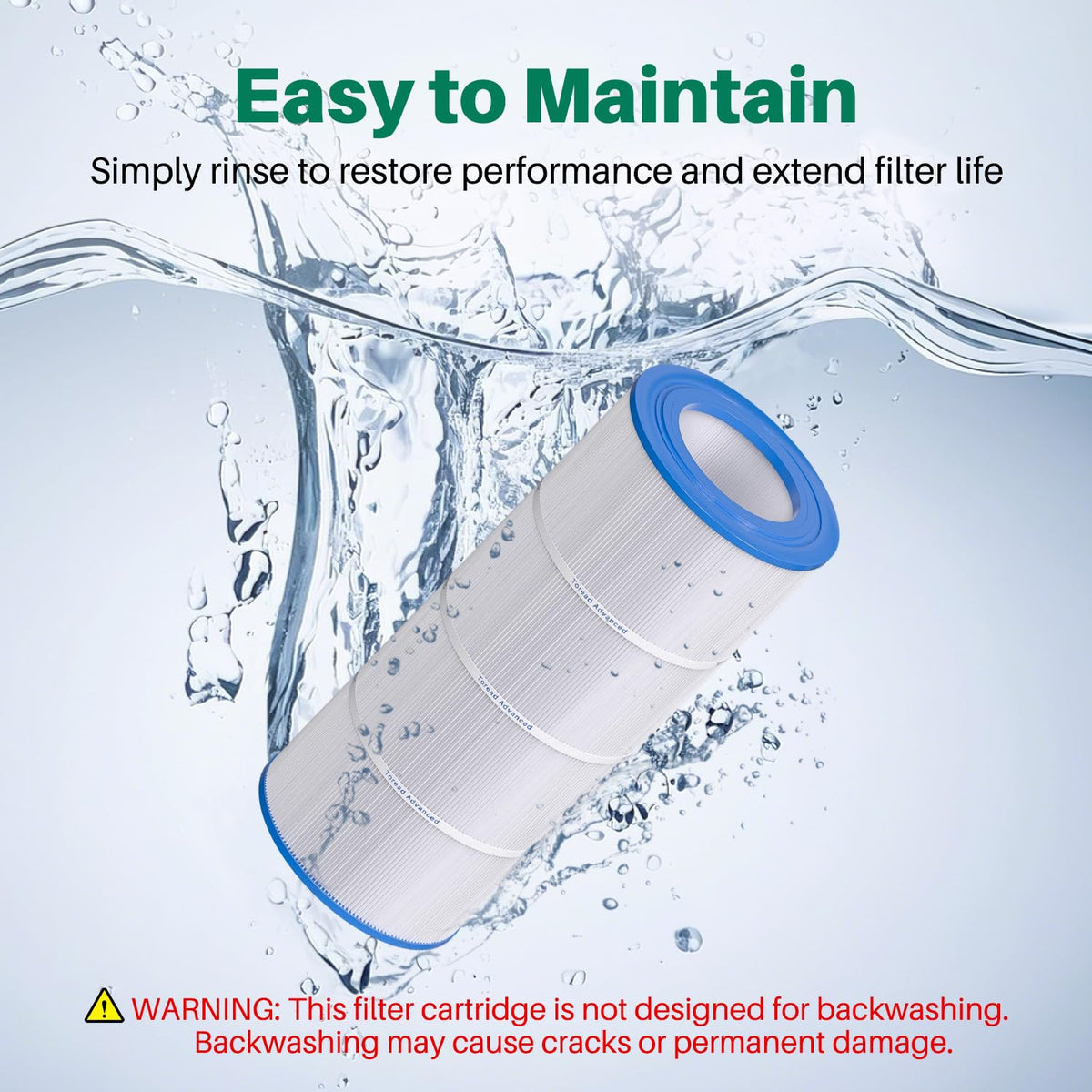 TOREAD TRF-9410 reinforced center support improves flow and stability.