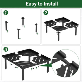 Toriexon bottom-protection guards barrel base from moisture.